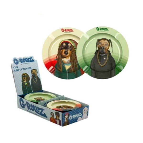 DISPLAY CENICERO METÁLICO G-ROLLZ PETS 2 UNID. PR3401-DIS7