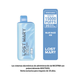 LOSTMARY BLUE RAZZ ICE 15000 PUFF 35MG