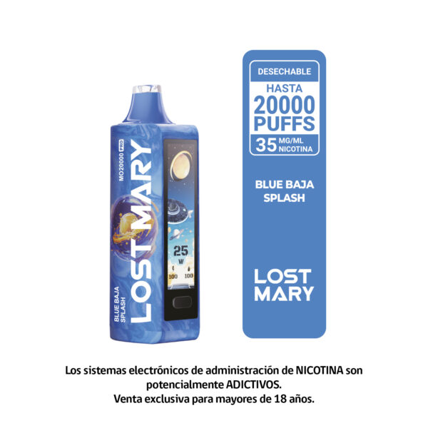 LOSTMARY BLUE BAJA SPLASH 20000 PUFF 35MG