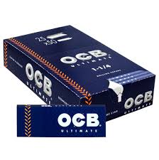 OCB PAPELILLO AZUL ULTIMATE 1 1/4 X 25 LIBRILLOS