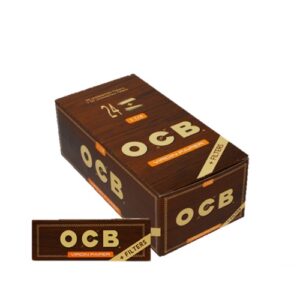 OCB PAPELILLO VIRGIN 1 1/4 + TIPS X 24