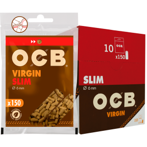 OCB FILTRO SLIM VIRGIN 10 X 150