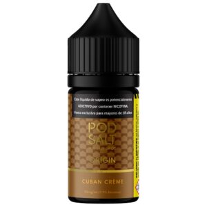 POD SALT NIC CUBAN CREME 30ML 25MG