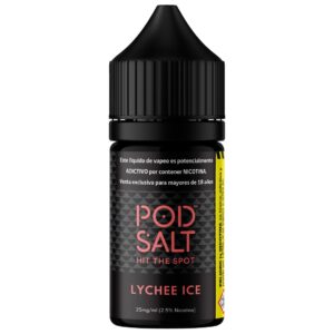 POD SALT NIC LYCHEE ICE 30ML 25MG