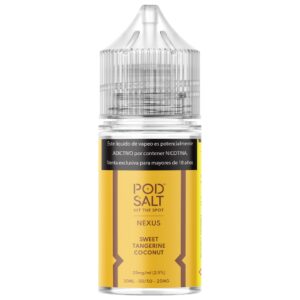POD SALT NIC SWEET TANGERINE COCONUT 30ML 25MG