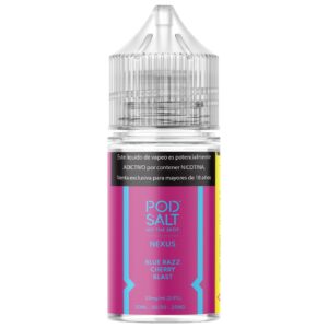 POD SALT NIC BLUE RAZZ CHERRY BLAST 30ML 25MG