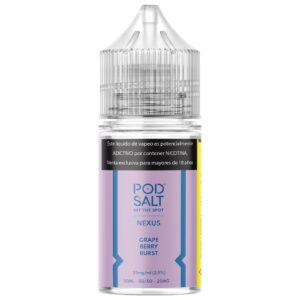 POD SALT NIC GRAPE BERRY BURTS 30ML 25 MG