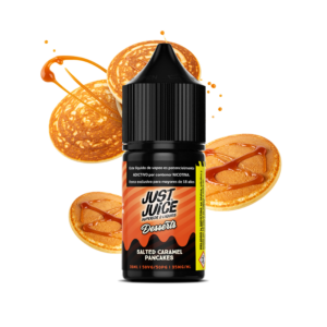 JUST JUICE SALT NIC SALTED CARAMEL PANCAKE 30ML 35MG