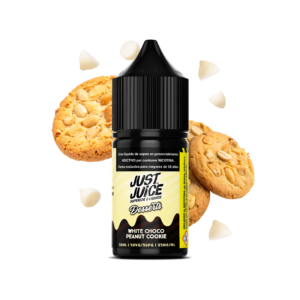 JUST JUICE SALT NIC WHITE CHOCO PEANUT COOKIE 30ML 35MG
