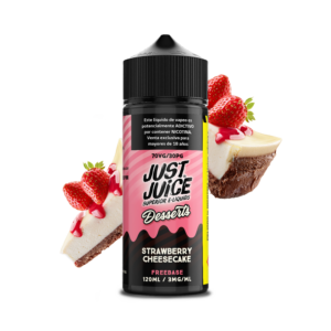 JUST JUICE STRAWBERRY CHEESECAKE 120ML 3MG