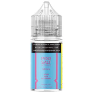 POD SALT NIC SOUR BLUE RASPBERRY 30ML 25MG