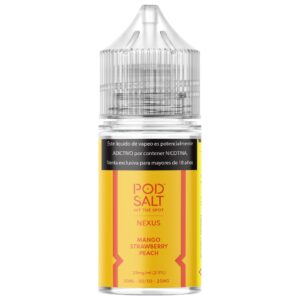 POD SALT NIC MANGO STRAWBERRY PEACH 30ML 25MG