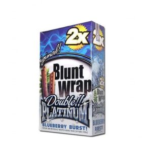 BLUNT WRAP PLATINIUM BLUEBERRY X25