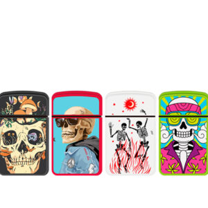 ZENGAZ ENCENDEDOR SKULL 2 X12