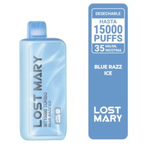 LOSTMARY BLUE RAZZ ICE 15.000 PUFF