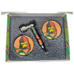 PIPA METALICA GORILLA + MOLEDOR HIBRIDA