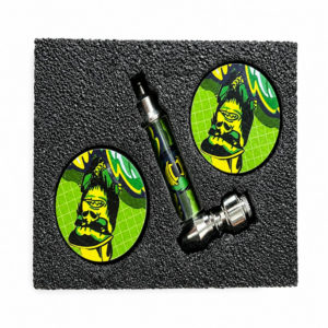 PIPA METALICA GORILLA + MOLEDOR SATIVA