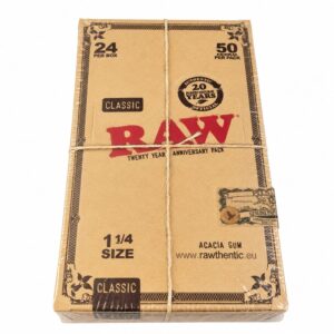 RAW PAPELILLO CLASSIC 1 1/4 X24 LIBRILLOS