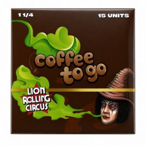 LION ROLLING CIRCUS PAPELILLO COFFEE TO GO 1 1/4 X 15