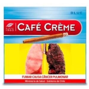 CAFE CREME EN CARTON BLUE x10