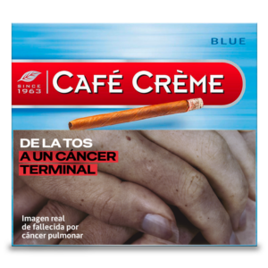 CAFE CREME BLUE CARTON X10 PURITOS