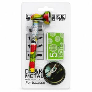 PIPA D&K METALICA CON MOLEDOR  + REJILLA