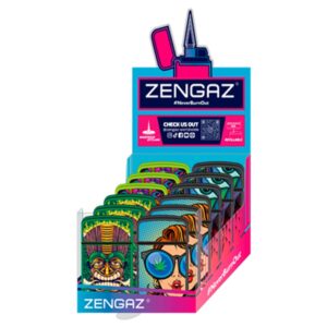 ZENGAZ ENCENDEDOR DISEÑO FACES x12